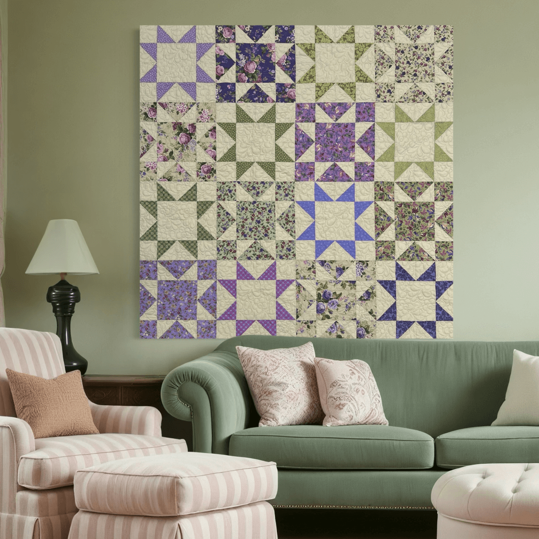 Delightful No Cutting Quilt Kit