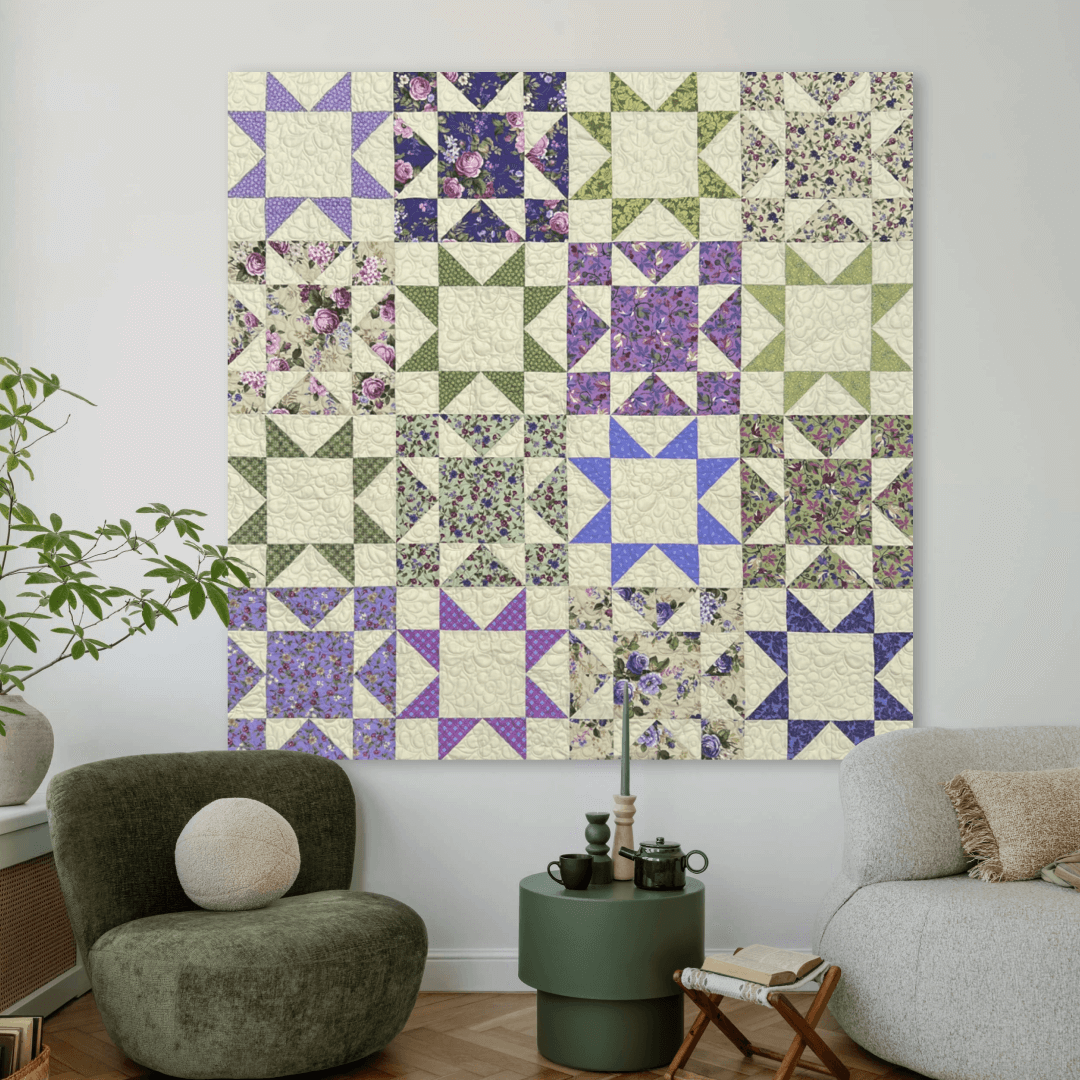 Delightful No Cutting Quilt Kit