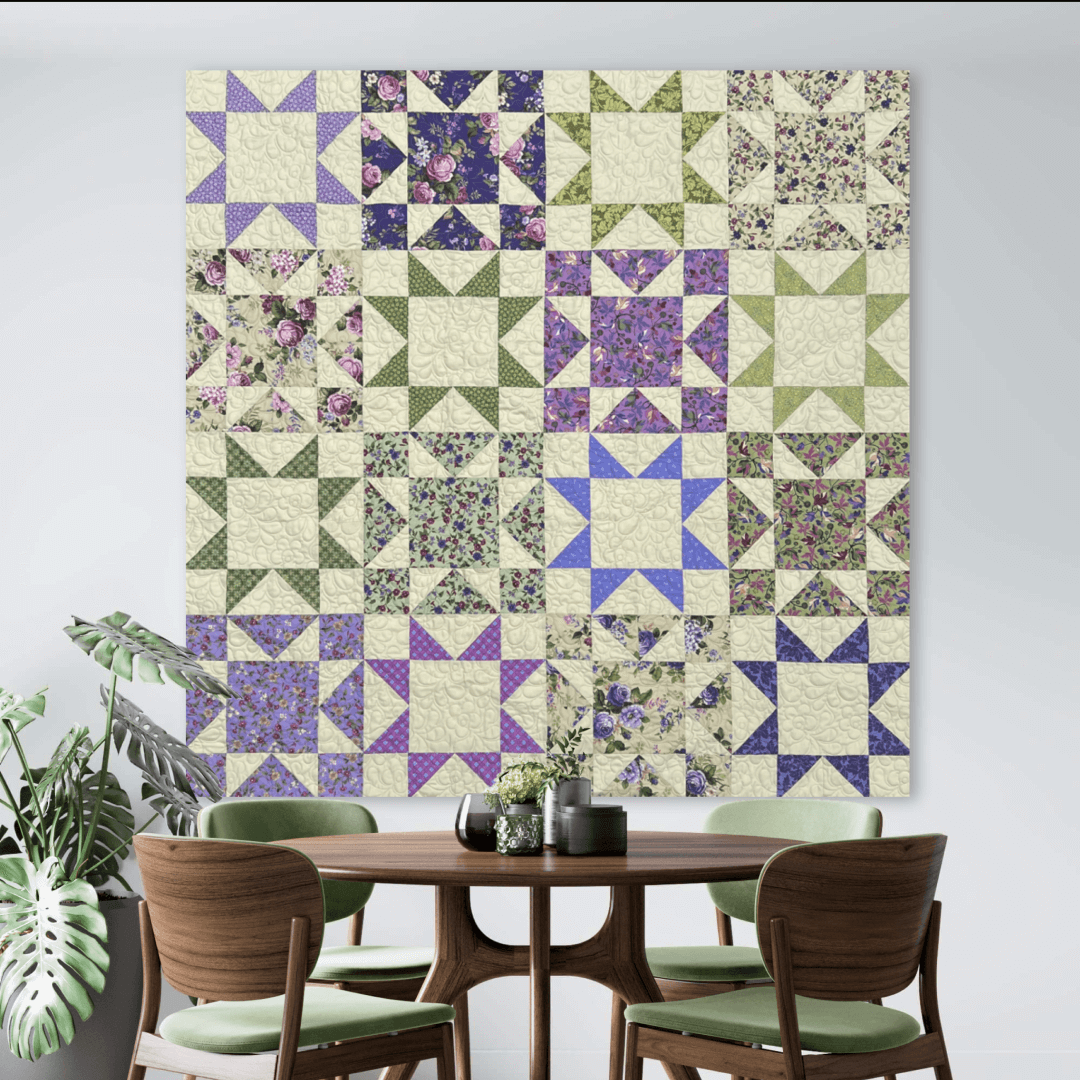 Delightful No Cutting Quilt Kit