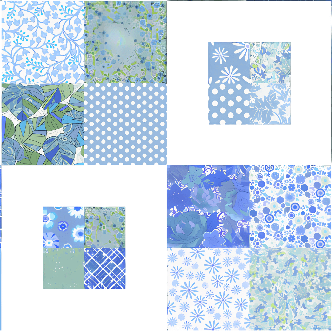 Box Step No Cutting Quilt Kit