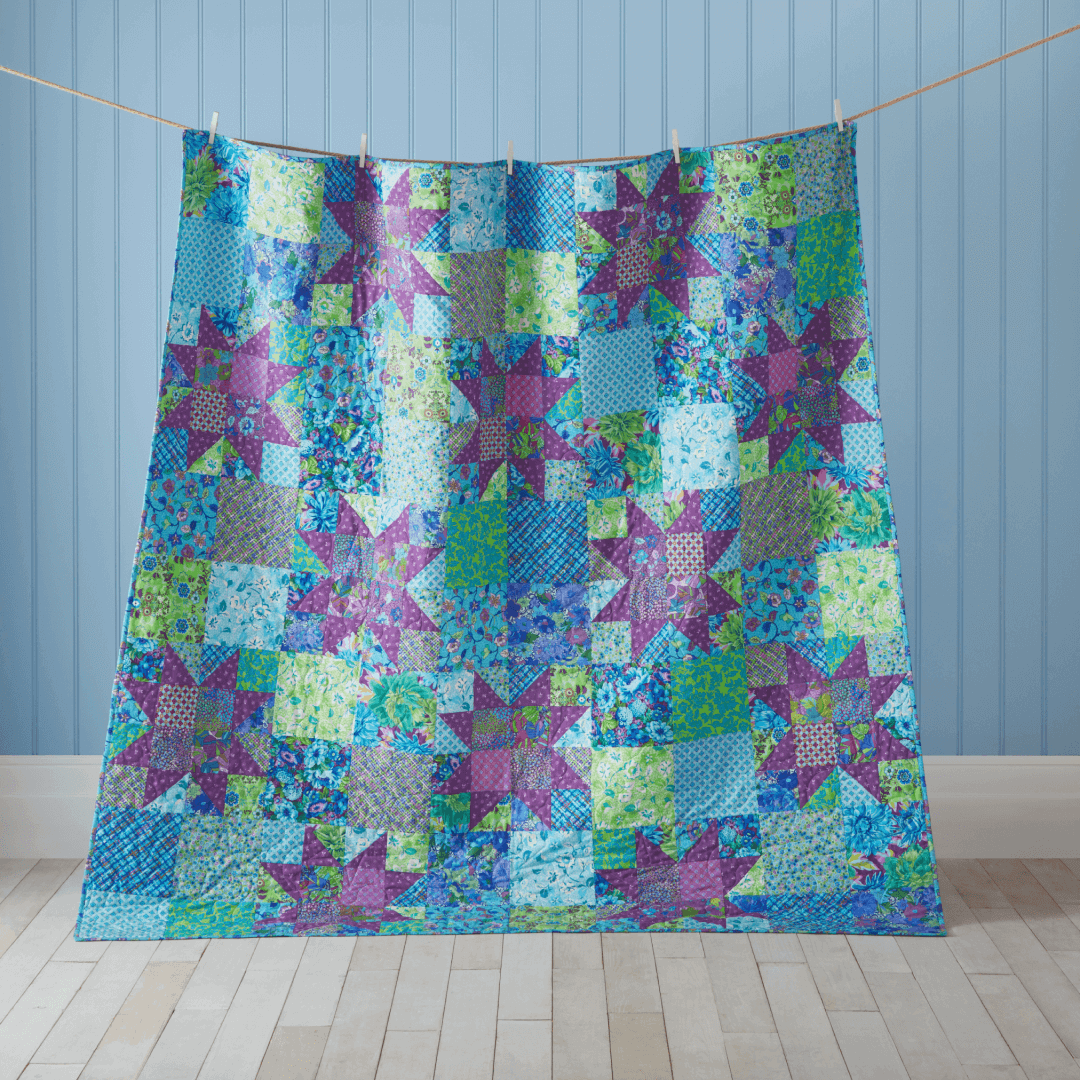 Bright Star Ready to Sew Quilt Kit