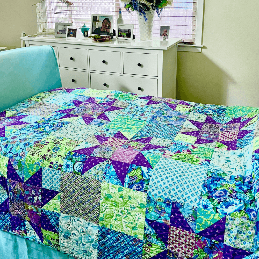 Bright Star Ready to Sew Quilt Kit