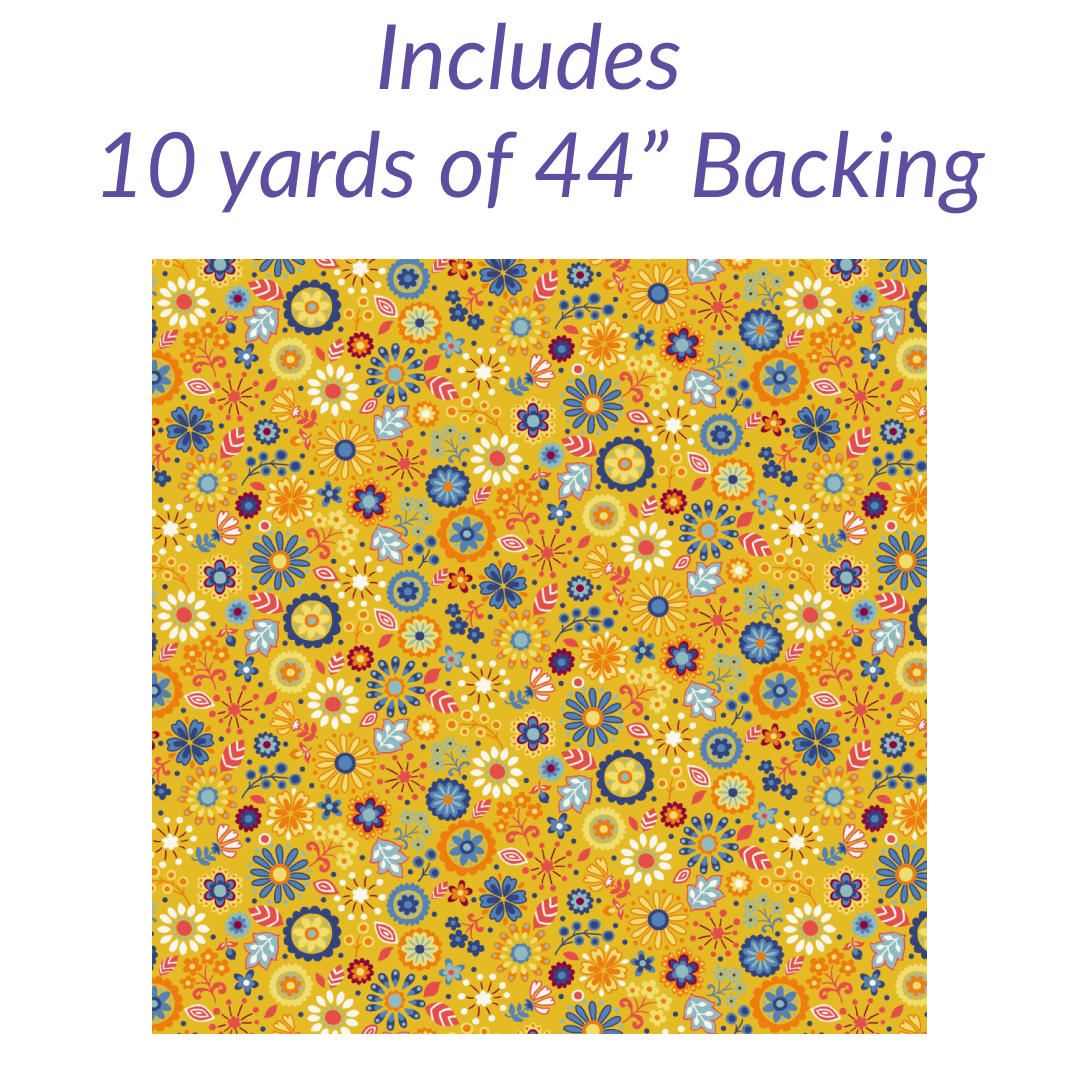 Butterscotch No Cutting Quilt Kit