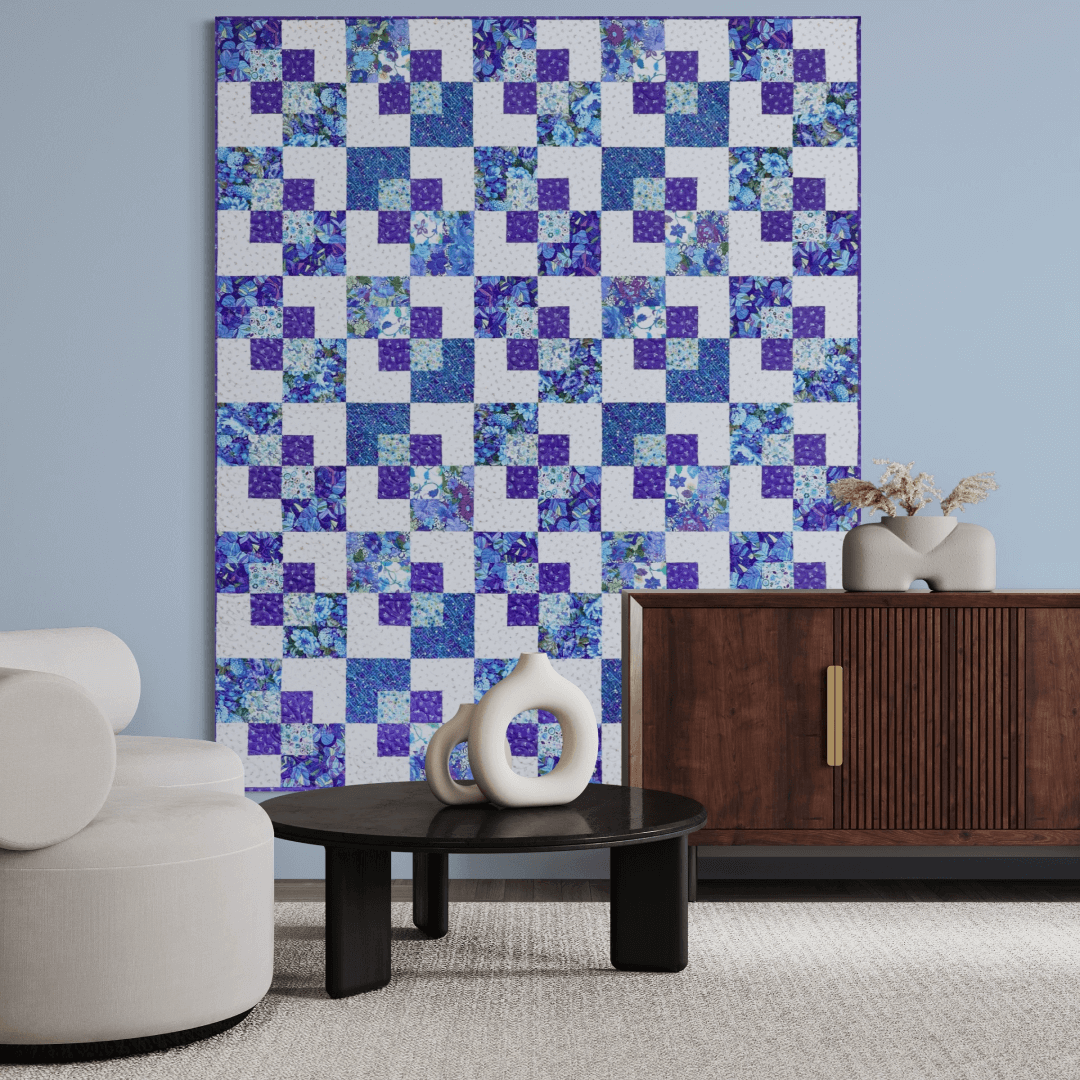 Side Step Ready to Sew Quilt Kit