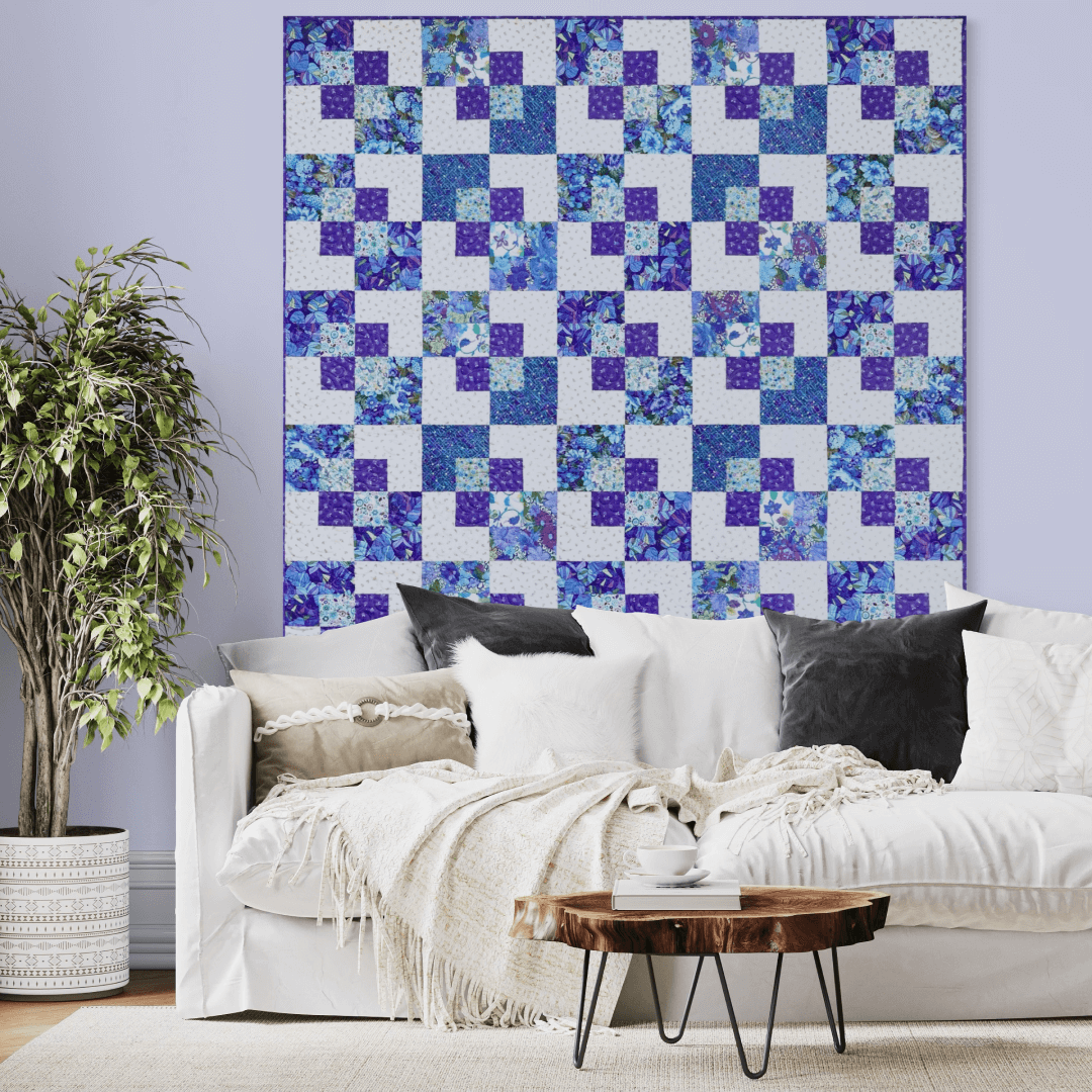 Side Step Ready to Sew Quilt Kit