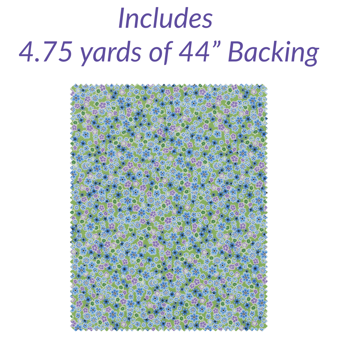 Calico Stars No Cutting Quilt Kit