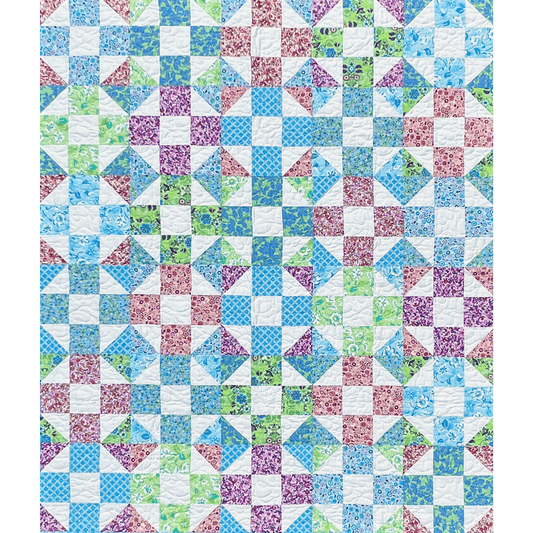 Charmed No Cutting Quilt Kit