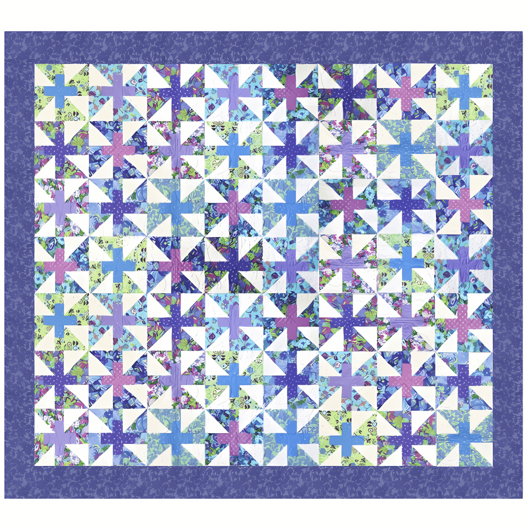 Country Fair No Cutting Quilt Kit