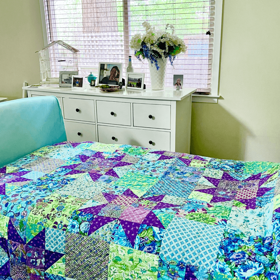 Bright Star No Cutting Quilt Kit
