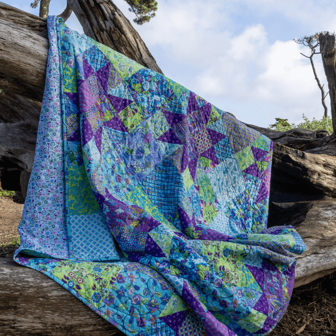 Bright Star No Cutting Quilt Kit