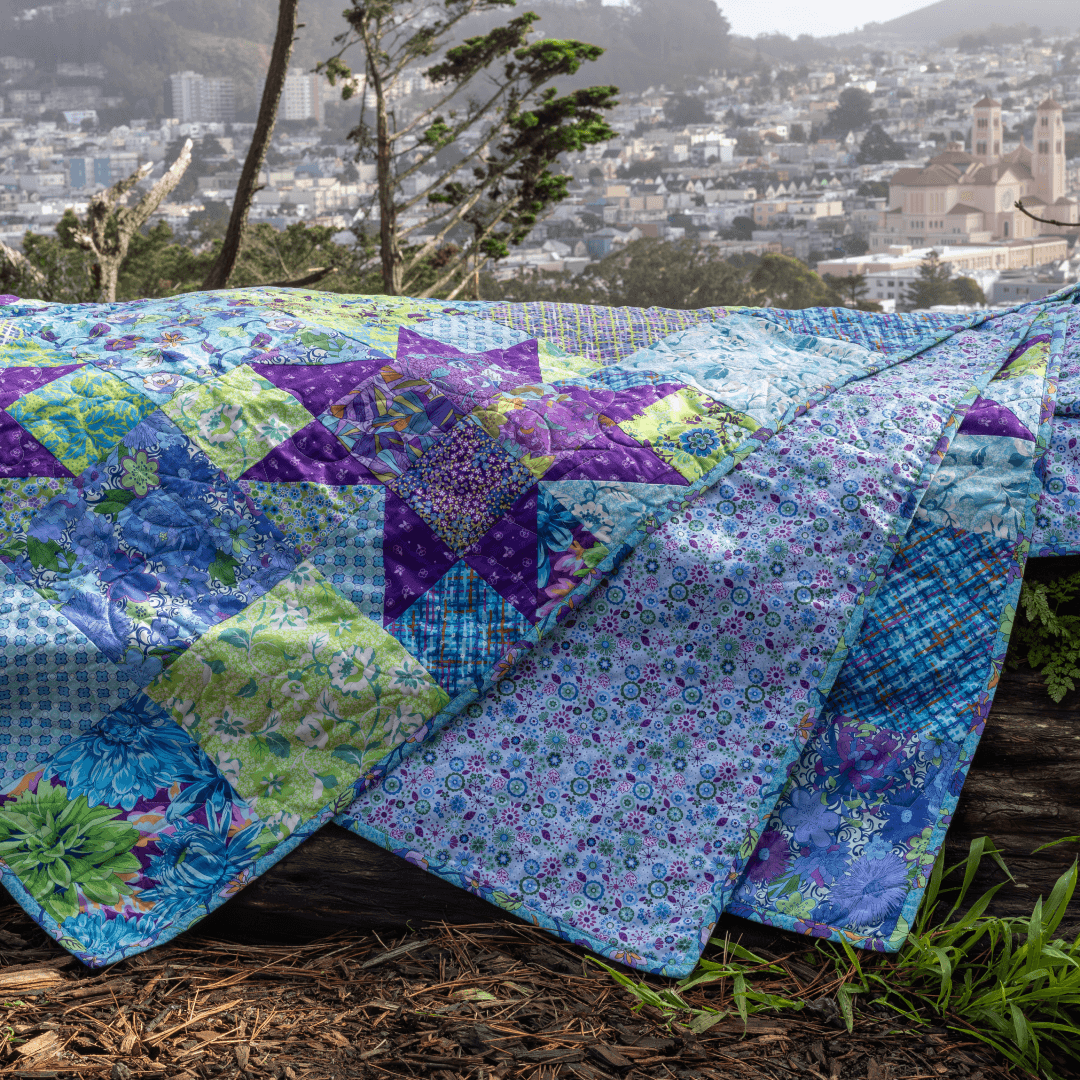 Bright Star No Cutting Quilt Kit