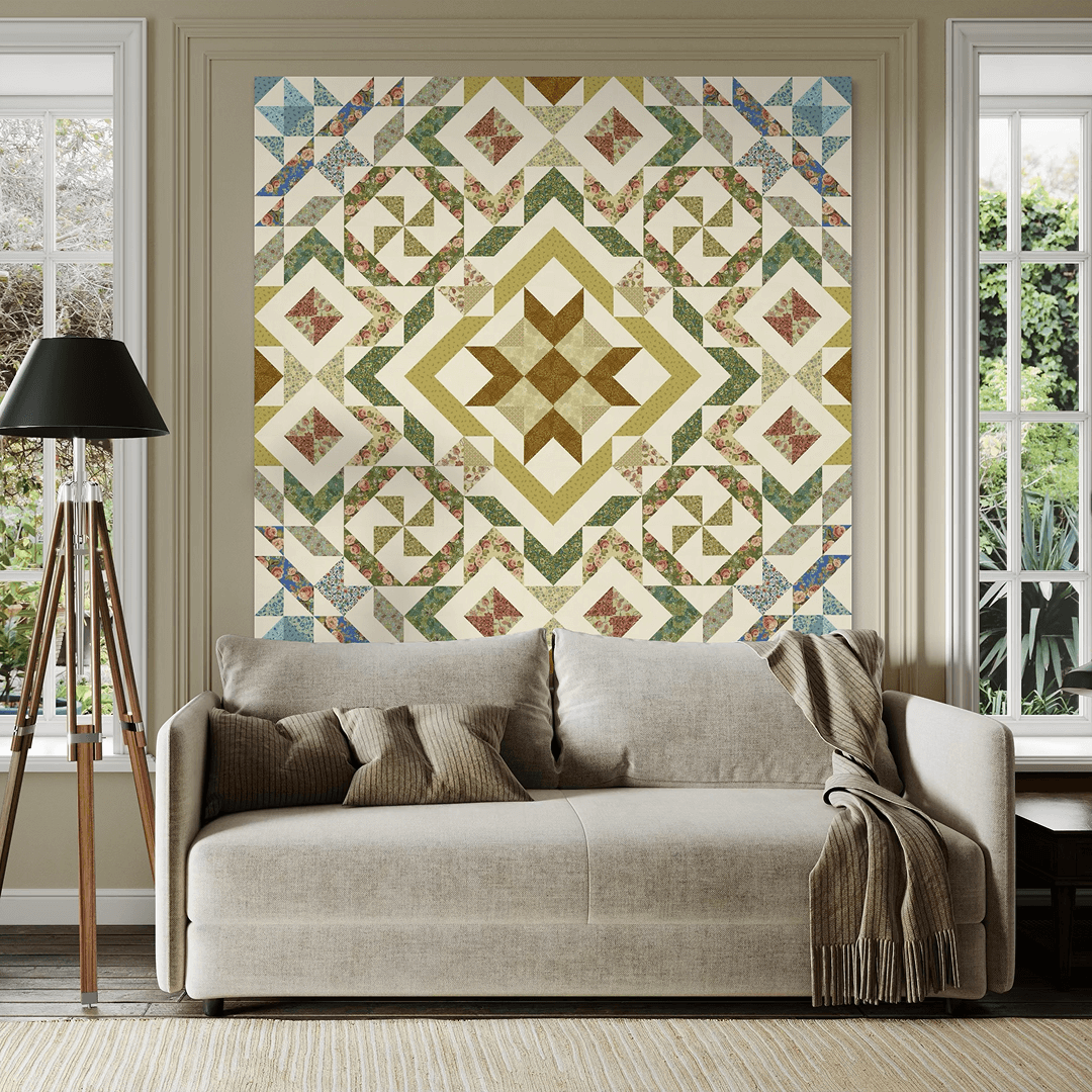 Flirtation No Cutting Quilt Kit