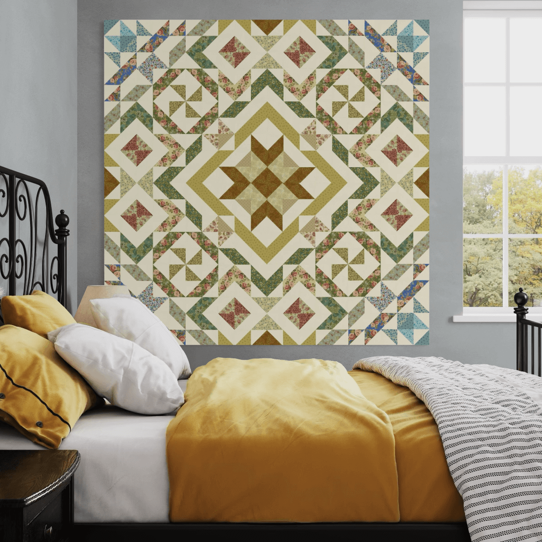 Flirtation No Cutting Quilt Kit