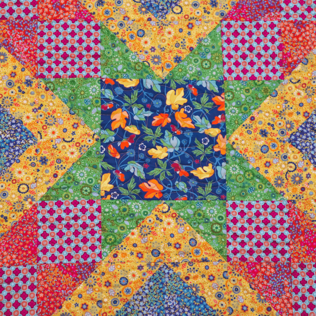 Butterscotch No Cutting Quilt Kit