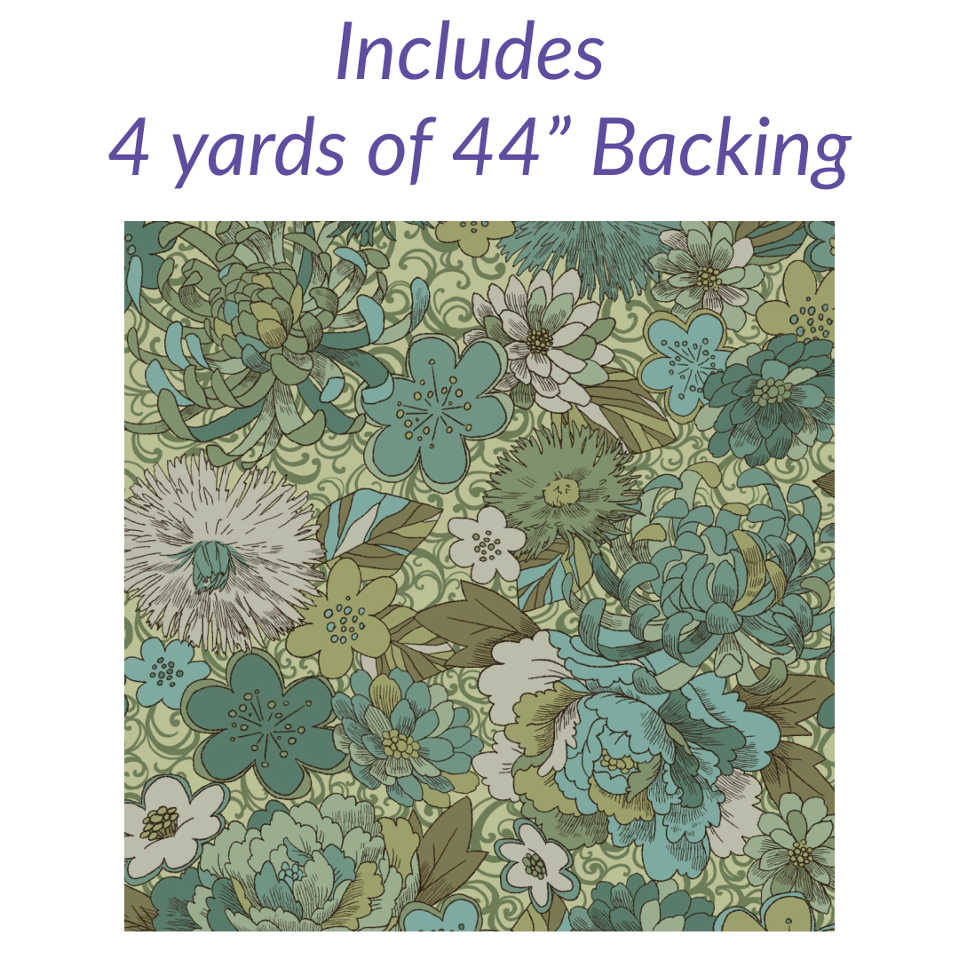 Rosebud No Cutting Quilt Kit