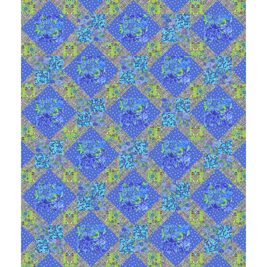 Radiance Bluebird No Cutting Quilt Kit