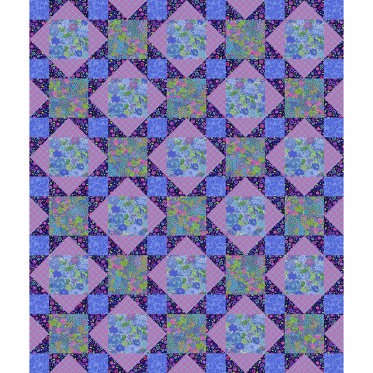 Radiance Twilight No Cutting Quilt Kit