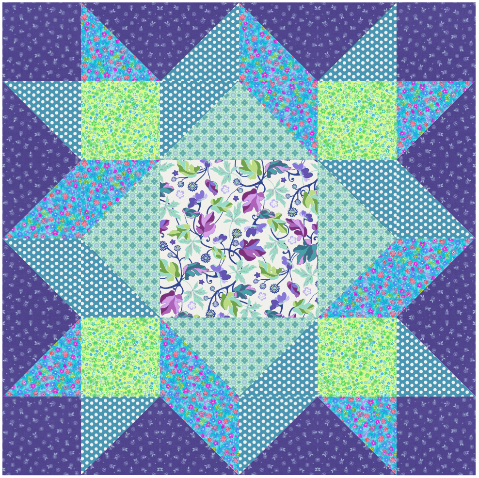 Dancing Stars Glee No Cutting Quilt Kit