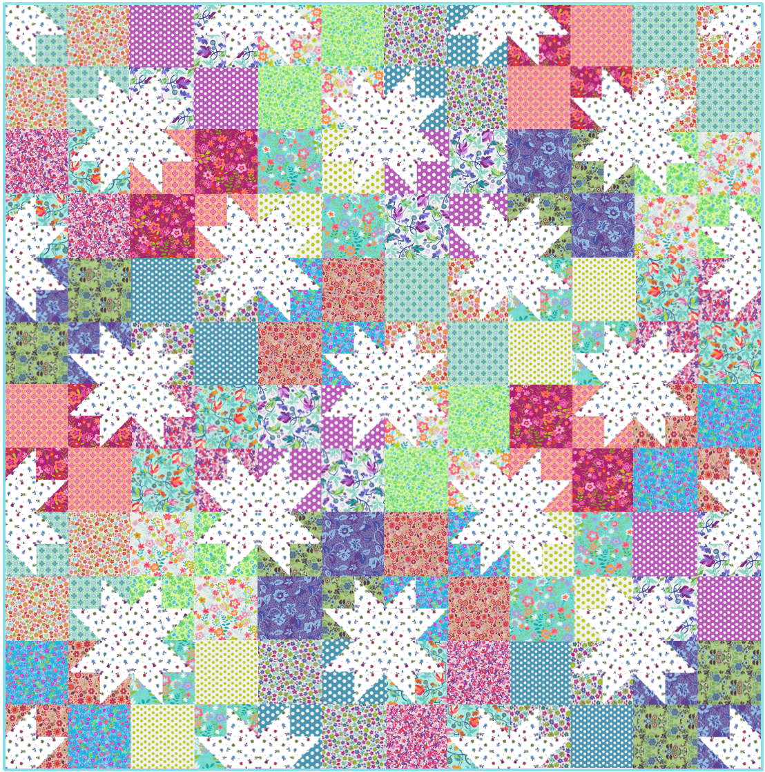 Starstruck No Cutting Quilt Kit