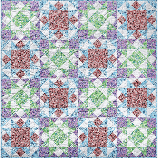 Sweet Comfort No Cutting Quilt Kit