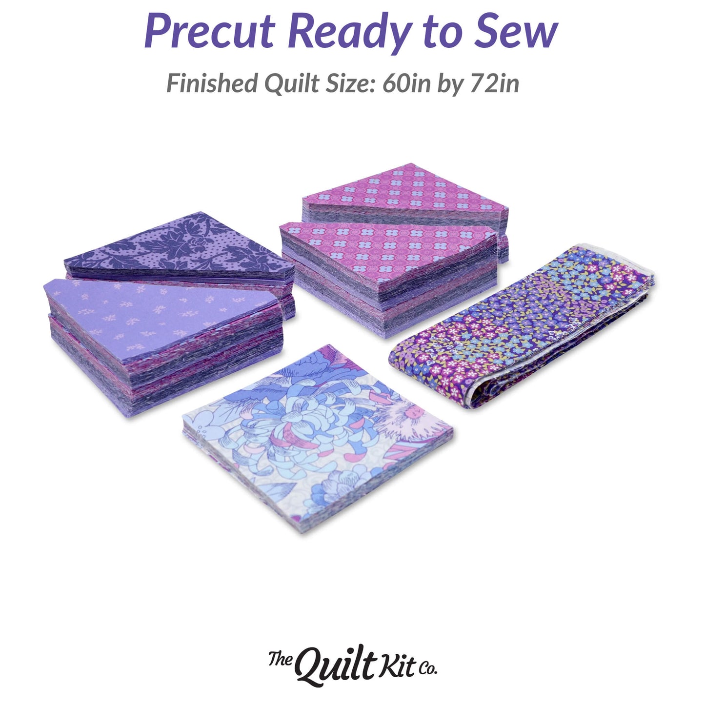 Woven Rose Precut Quilt Kit