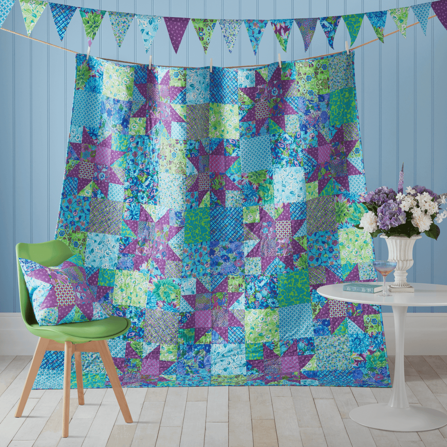 Bright Star Ready to Sew Quilt Kit