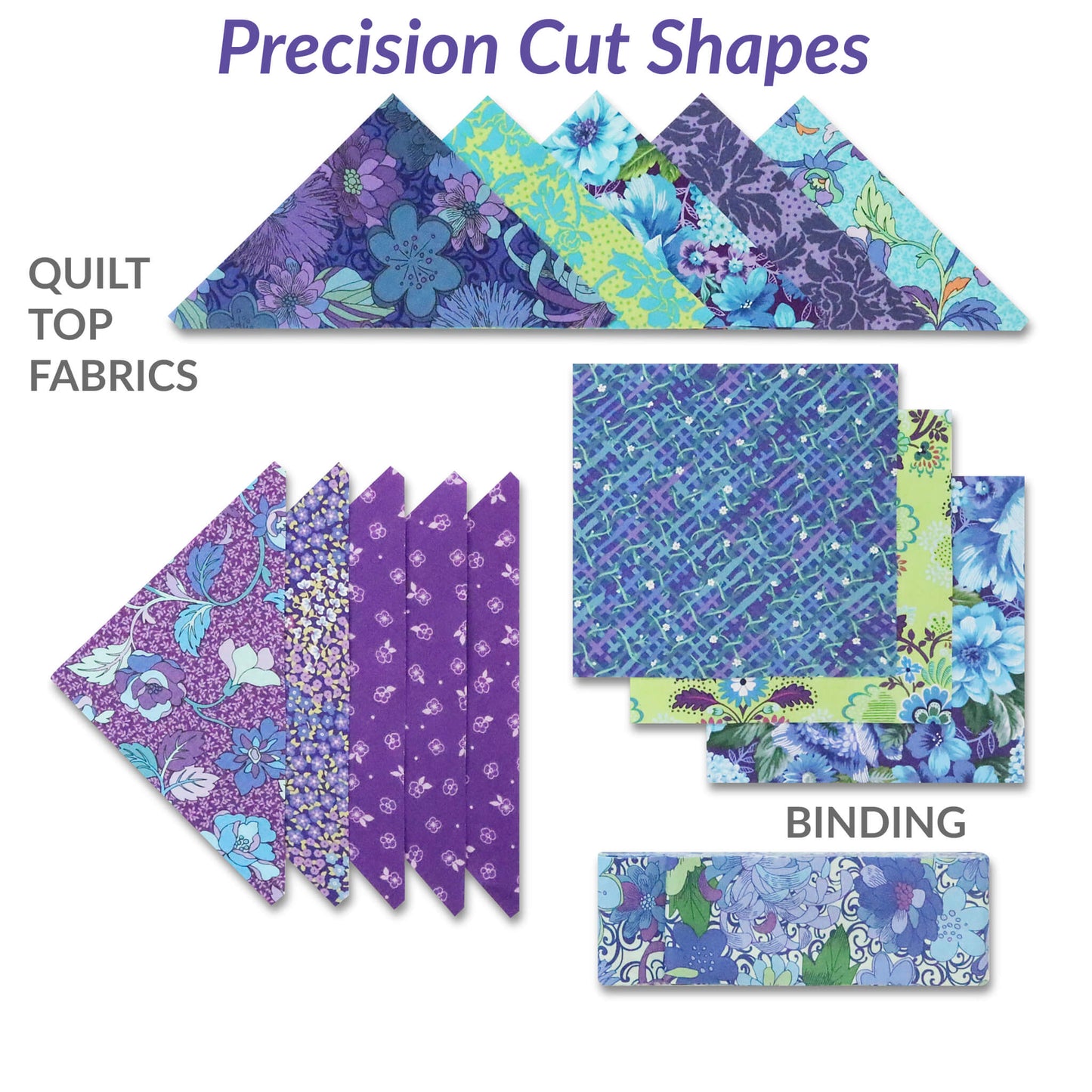 Glimmer Petal Precut Quilt Kit