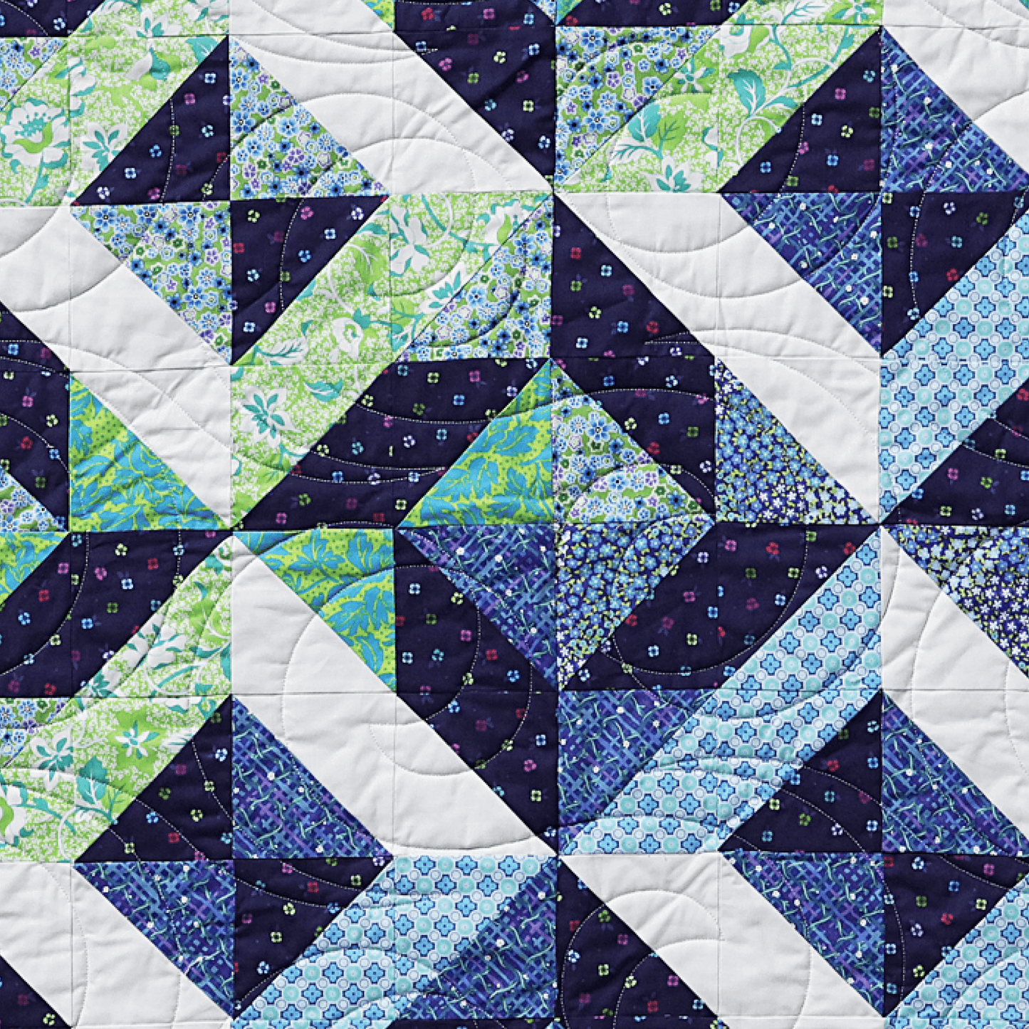 Ocean Waves Ready to Sew Quilt Kit