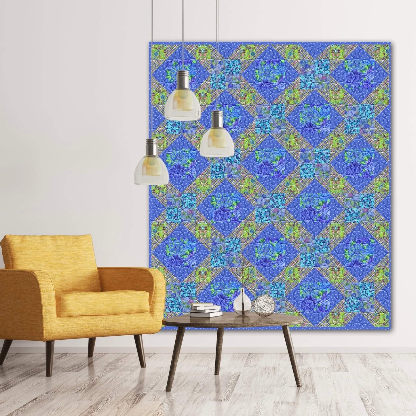 Radiance Bluebird Precut Quilt Kit