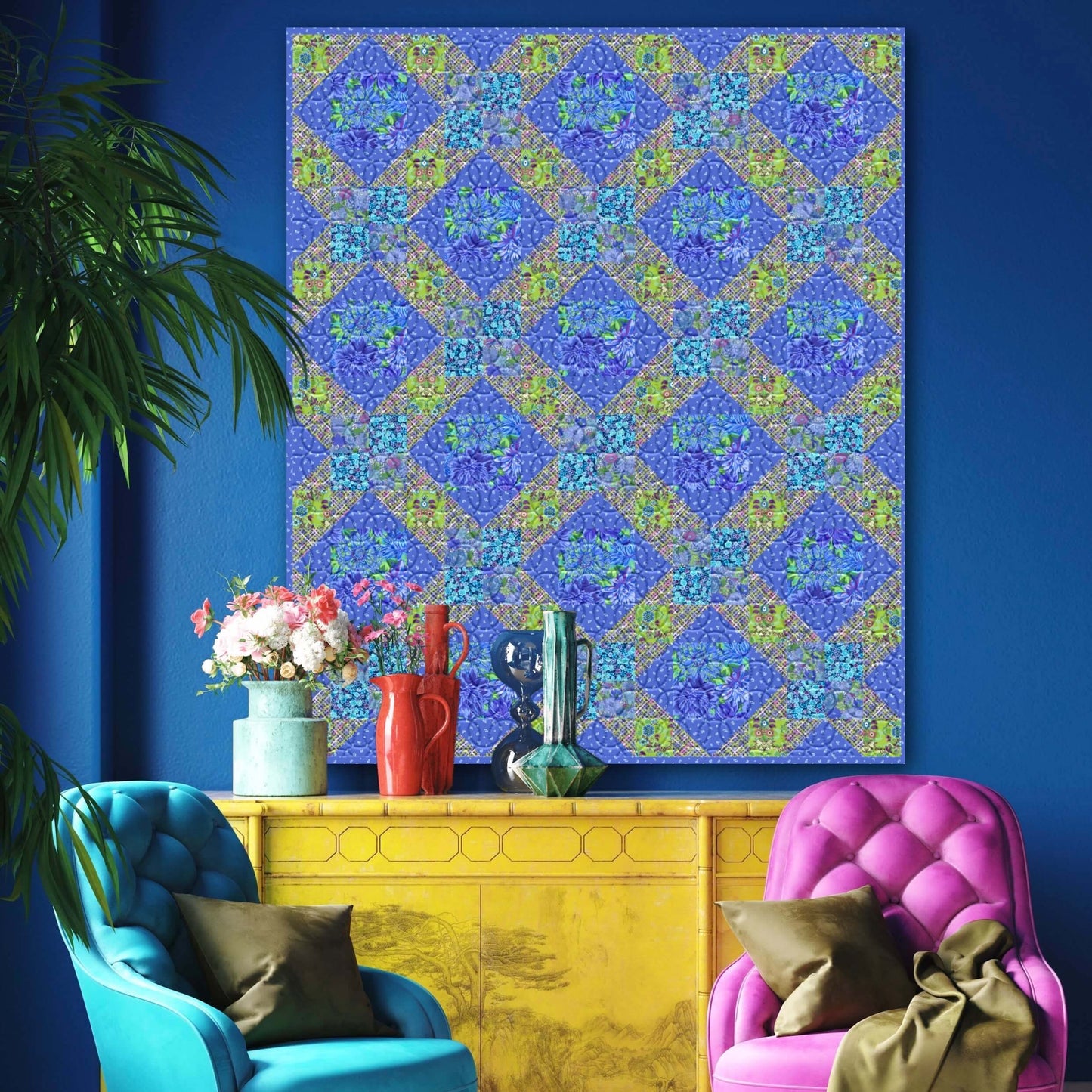Radiance Bluebird Precut Quilt Kit