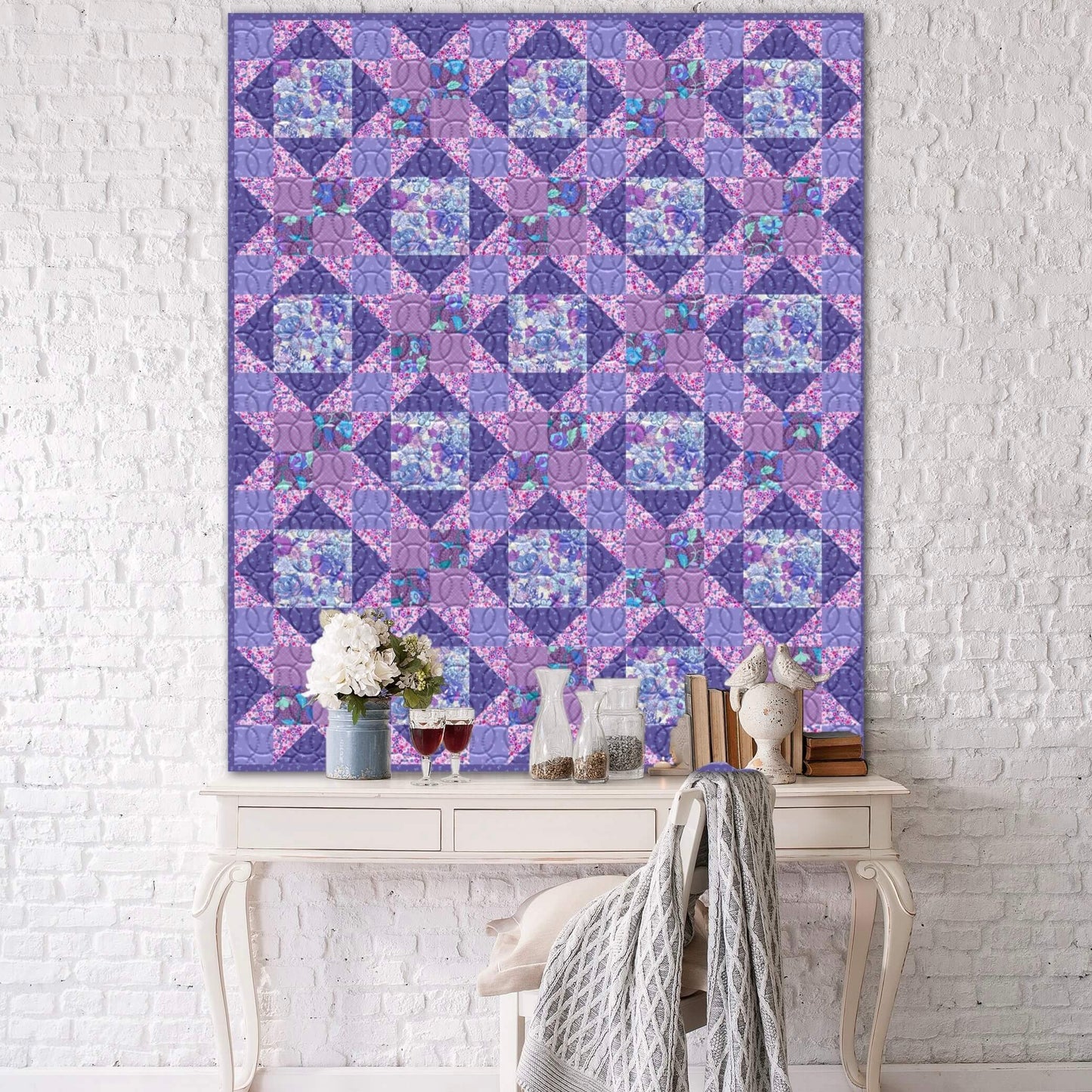 Radiance Heather Precut Quilt Kit