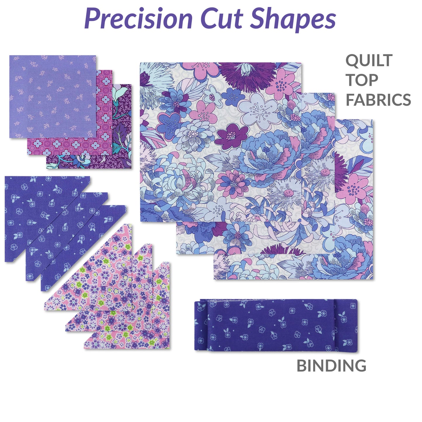 Radiance Heather Precut Quilt Kit