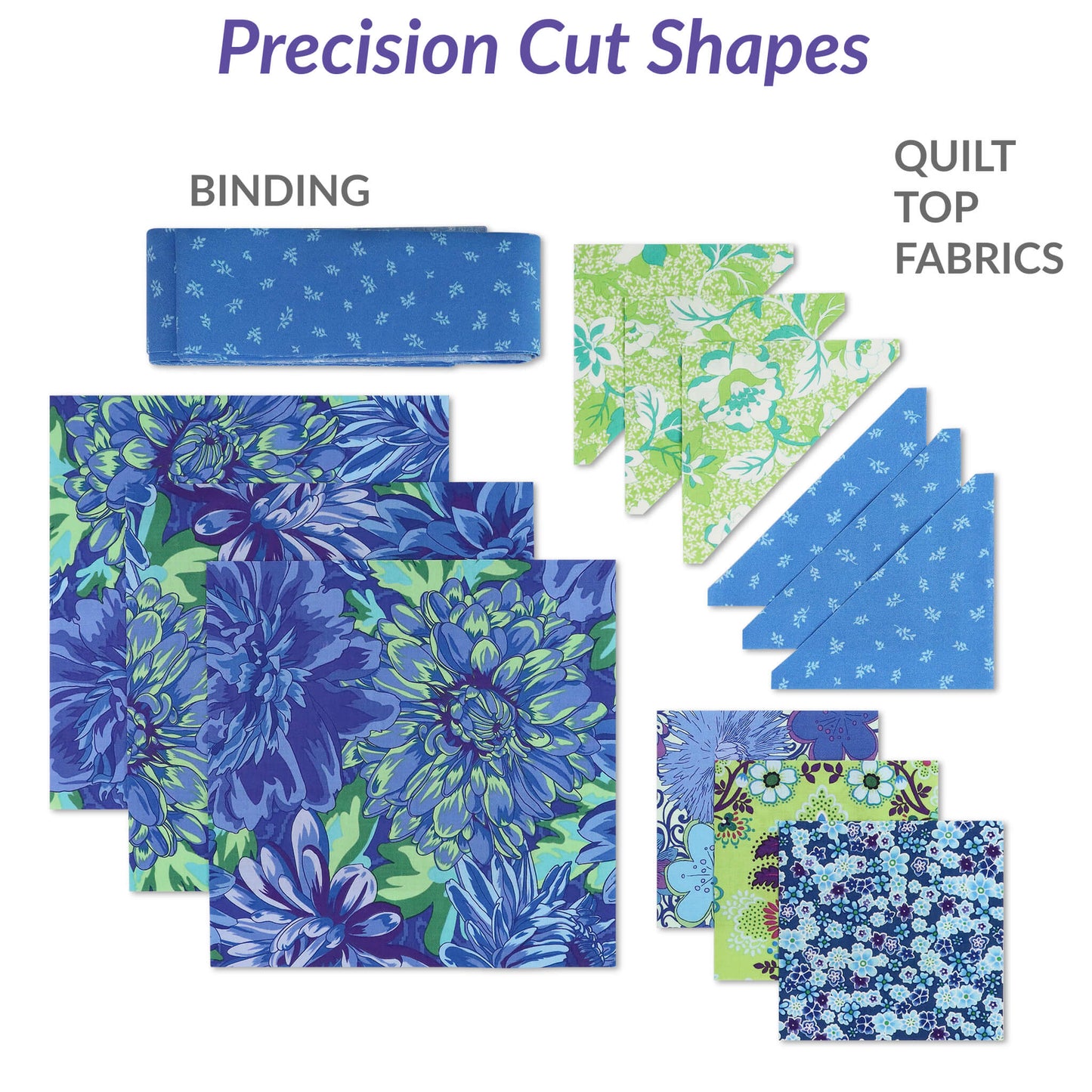 Radiance Malibu Precut Quilt Kit
