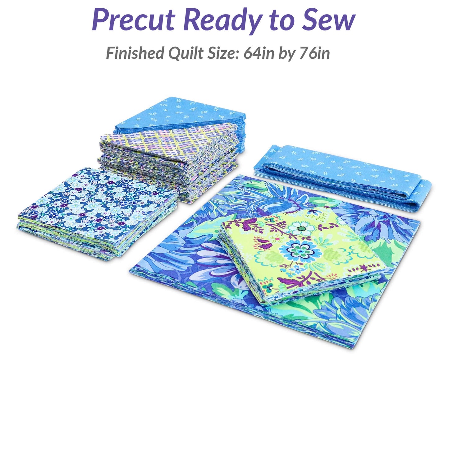 Radiance Malibu Precut Quilt Kit