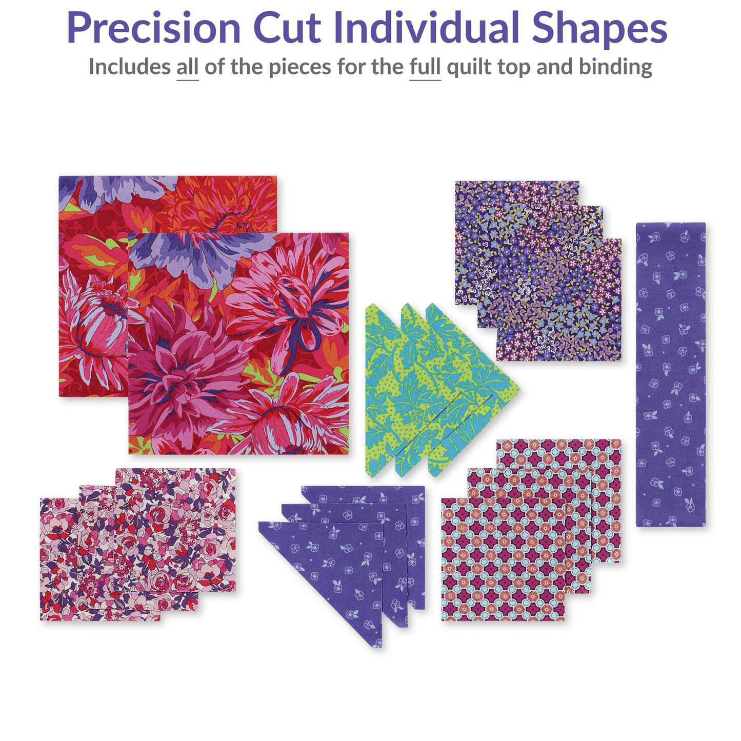 Radiance Tigerlily Precut Quilt Kit