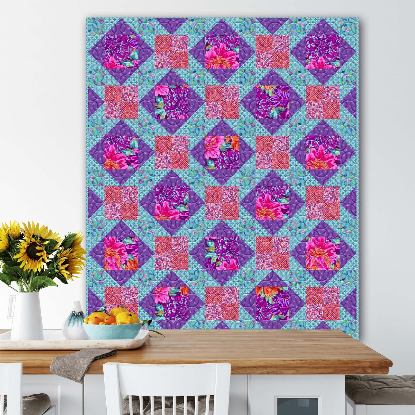 Radiance Topaz Precut Quilt Kit