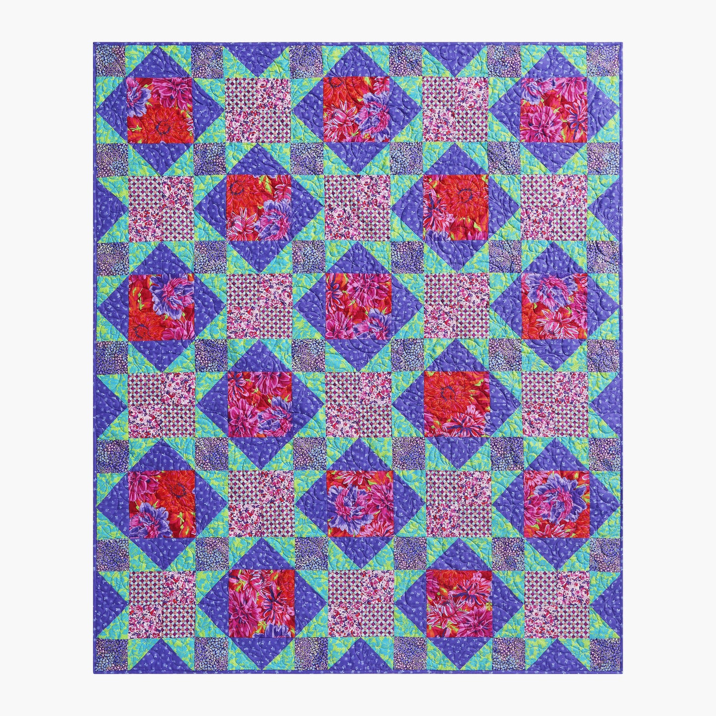 Radiance Tigerlily Precut Quilt Kit