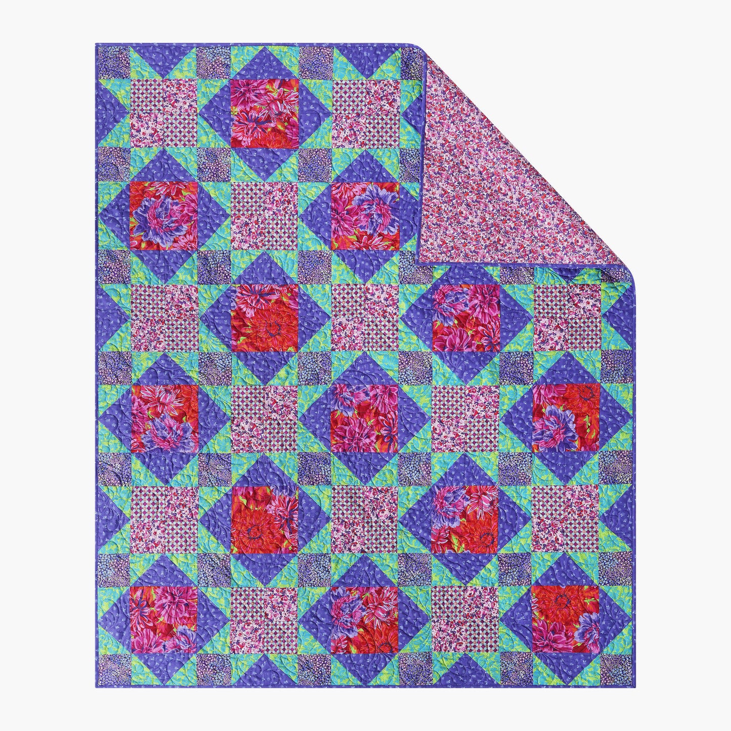 Radiance Tigerlily Precut Quilt Kit
