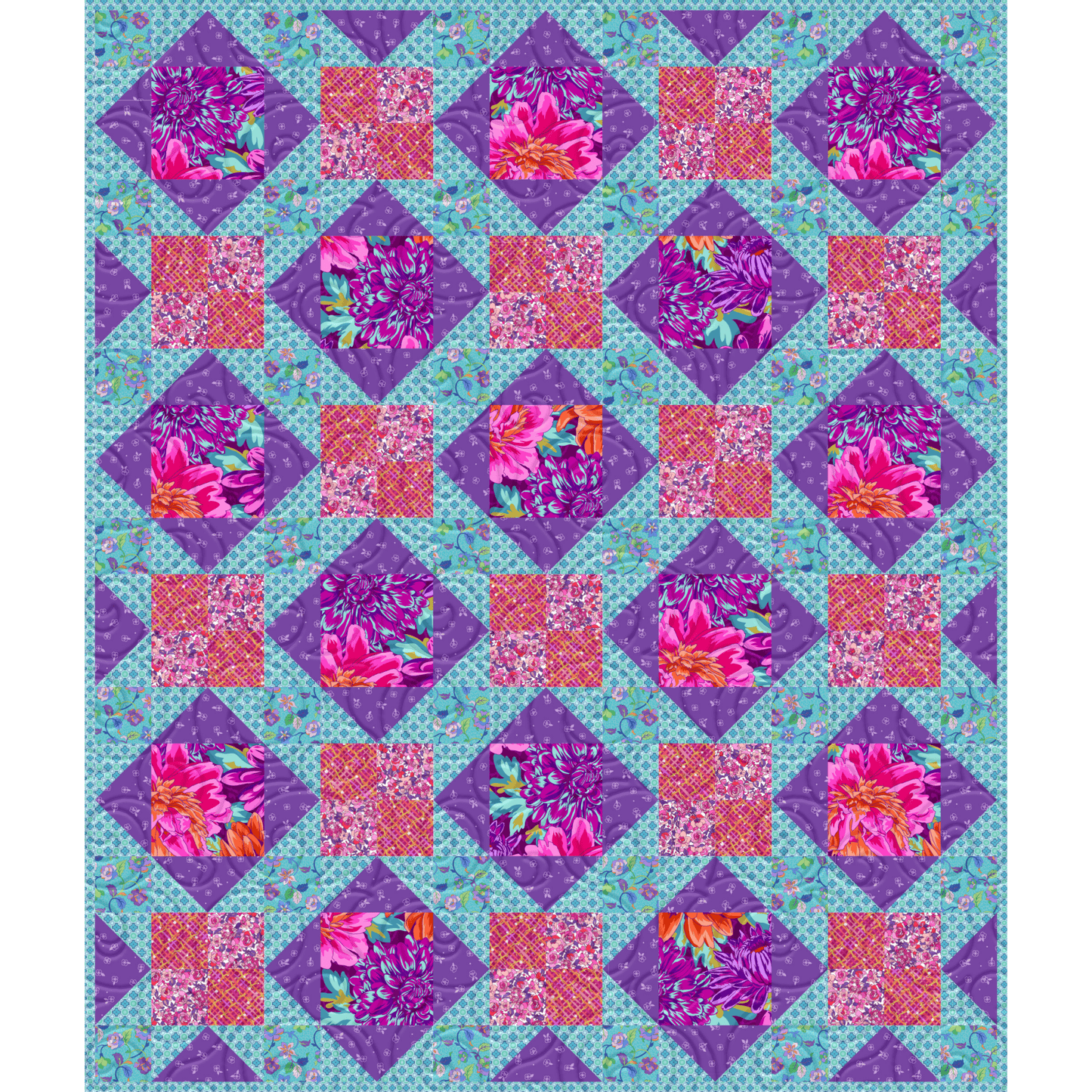 Radiance Topaz Precut Quilt Kit