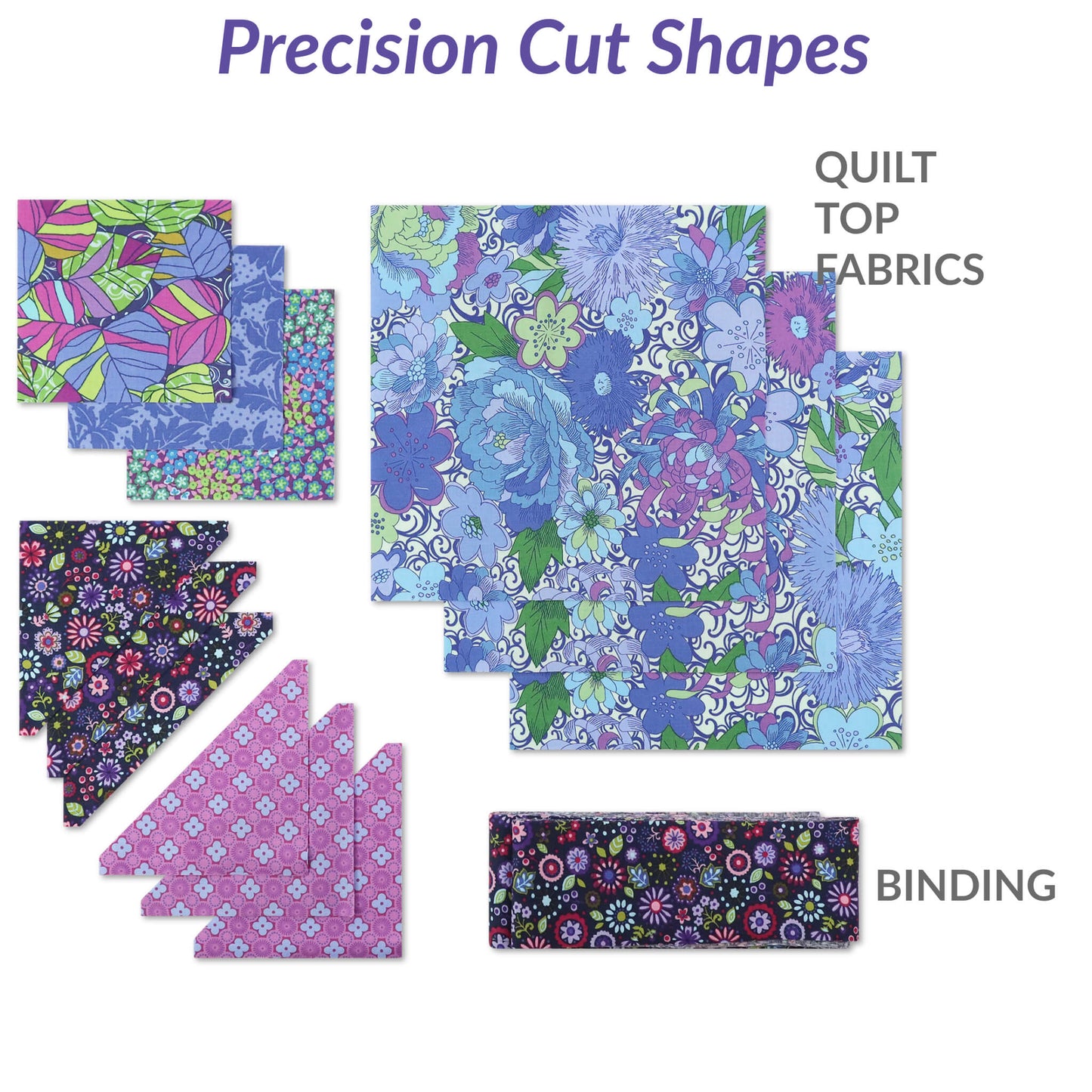 Radiance Twilight Precut Quilt Kit