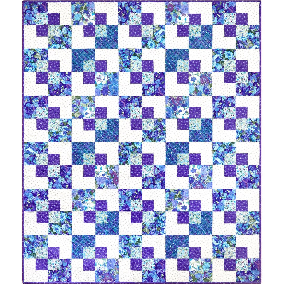 Precut Quilt Squares 9 X 9 Blocks Fabric Polka Dot Pattern Sewing