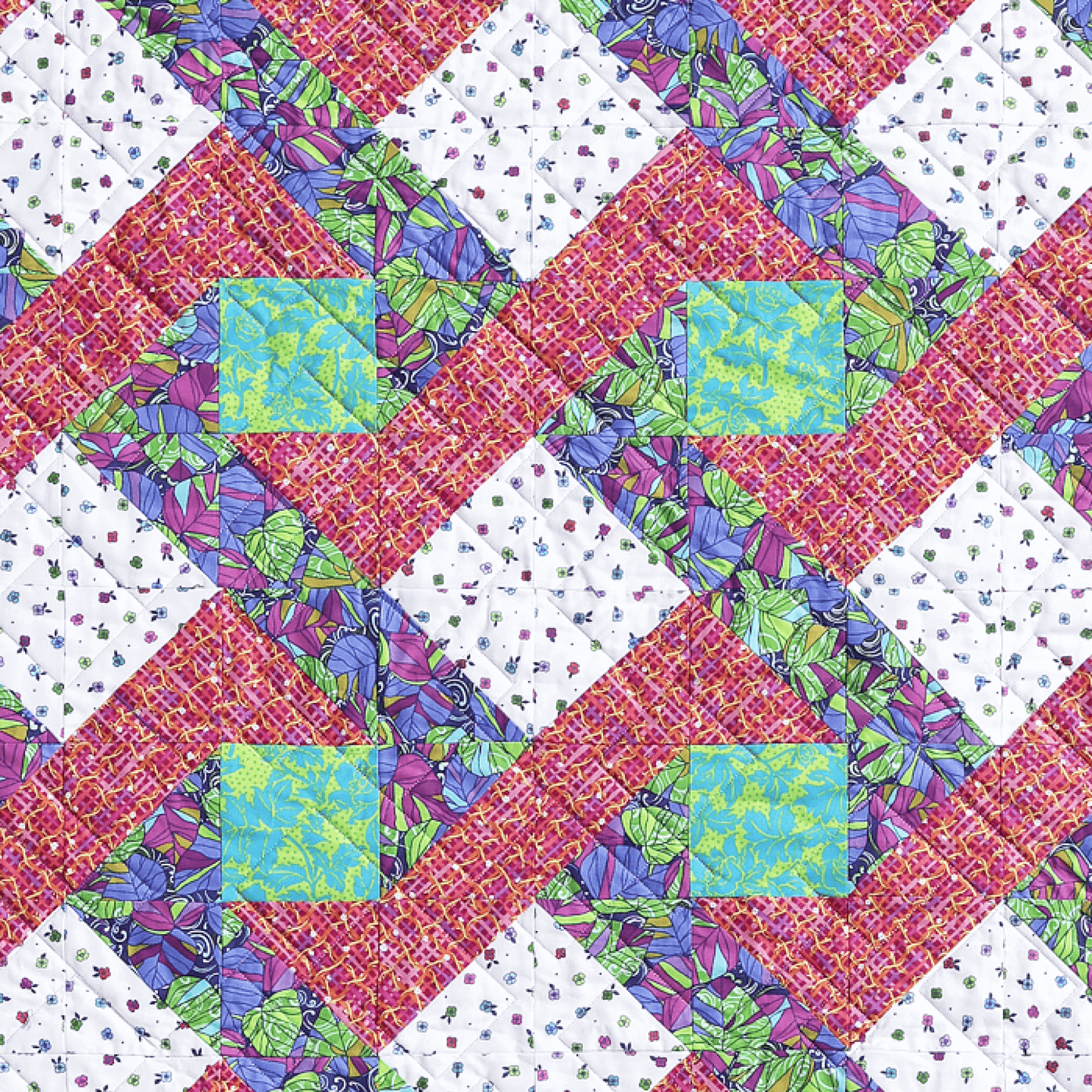 Woven Poppy Precut Quilt Kit