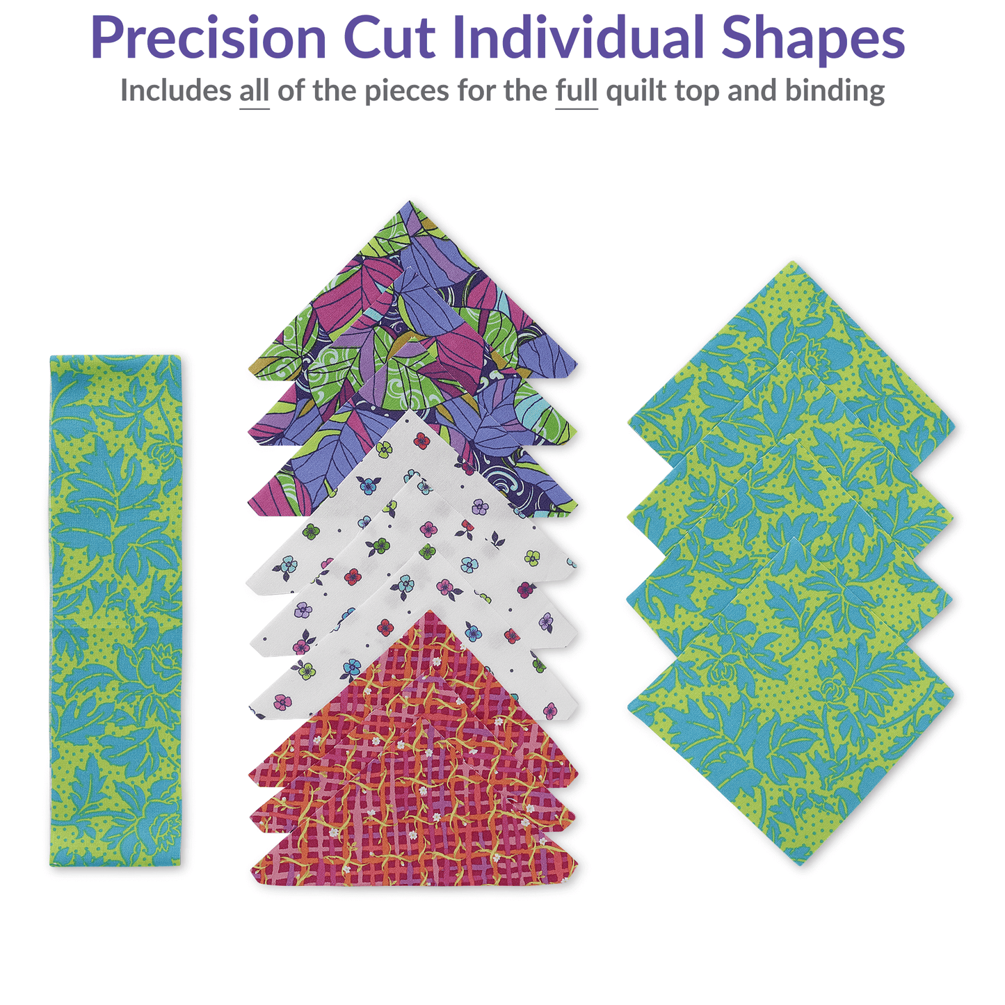 Woven Poppy Precut Quilt Kit