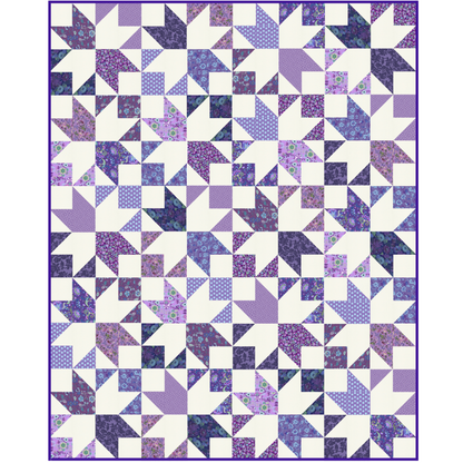 Aster No Cutting Quilt Kit