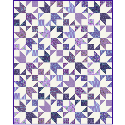 Aster No Cutting Quilt Kit