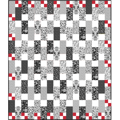 Bits and Pieces No Cutting Quilt Kit