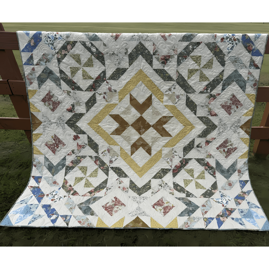 Flirtation No Cutting Quilt Kit