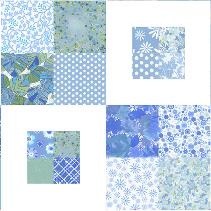 Box Step No Cutting Quilt Kit