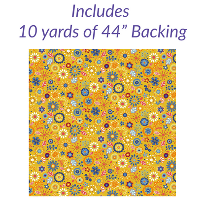 Butterscotch No Cutting Quilt Kit