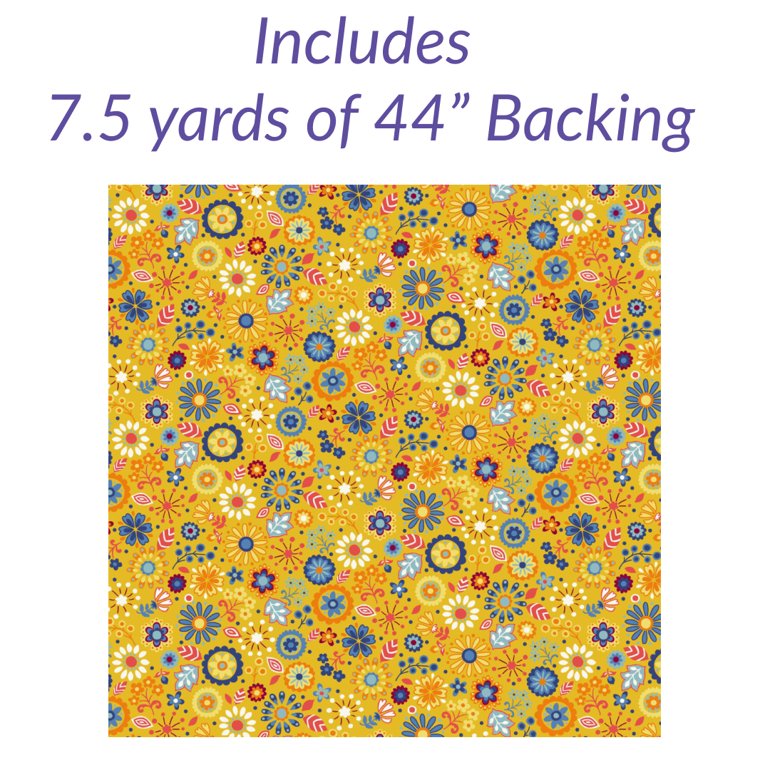 Butterscotch No Cutting Quilt Kit